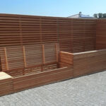 Begrünbare Trennwand